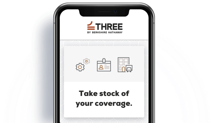 Phone showing THREE's gap coverage analysis tool